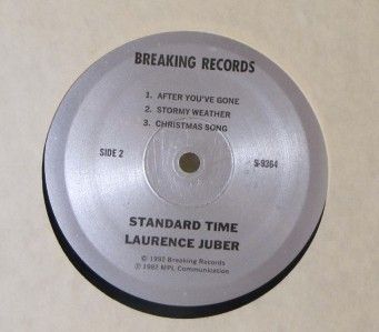 Autographed Original Laurence Juber Standard Time Album
