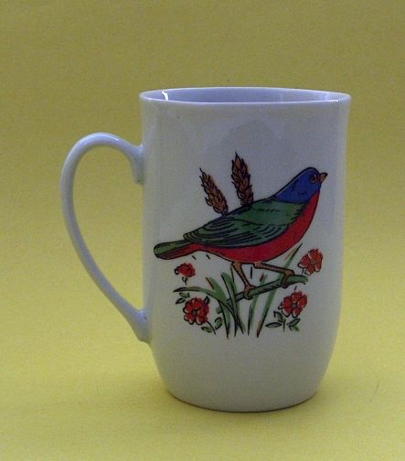 Leonard Porcelain Bird Mug Poland Dainty Very Nice