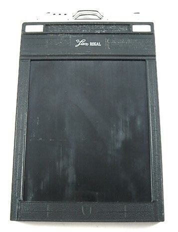 Lisco Regal 4x5 Film Holder with 2 Dark Slides
