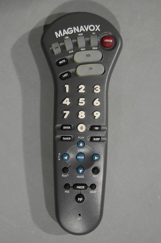 Magnavox Universal Remote for TV VCR Audio Receiver and Cable Box