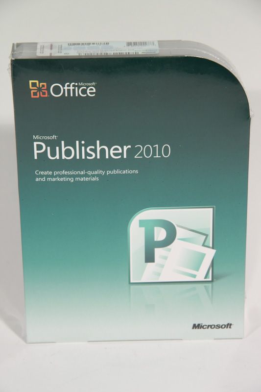 Microsoft Publisher 2010 Full Retail 164 06233