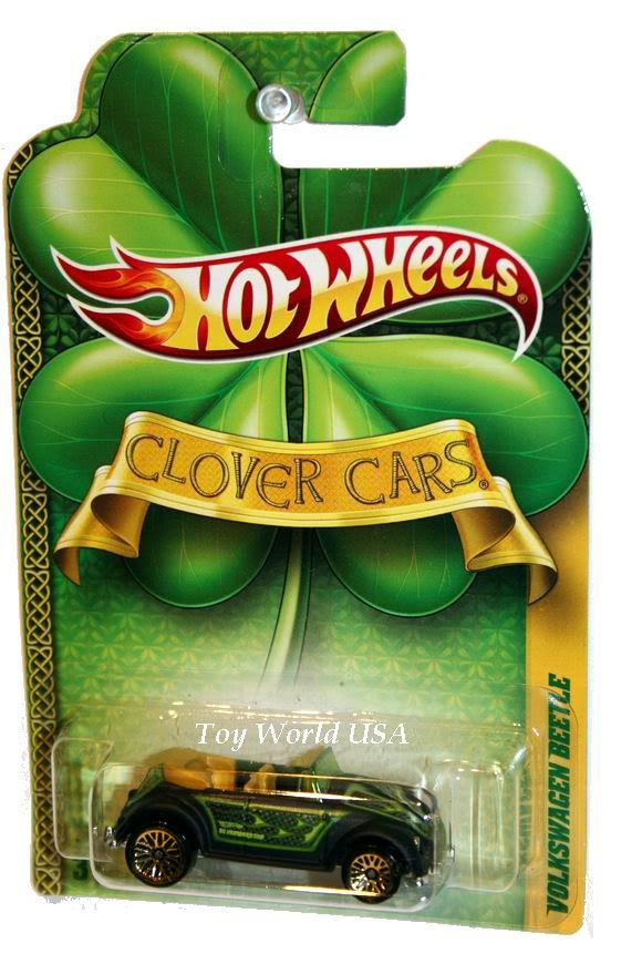 2011 Hot Wheels Clover Cars Volkswagen Beetle