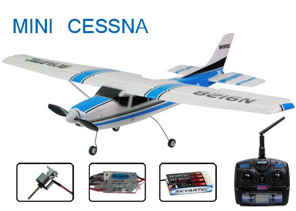 Beginner RC Plane Mini Cessna Radio Controlled Plane Brushless Version