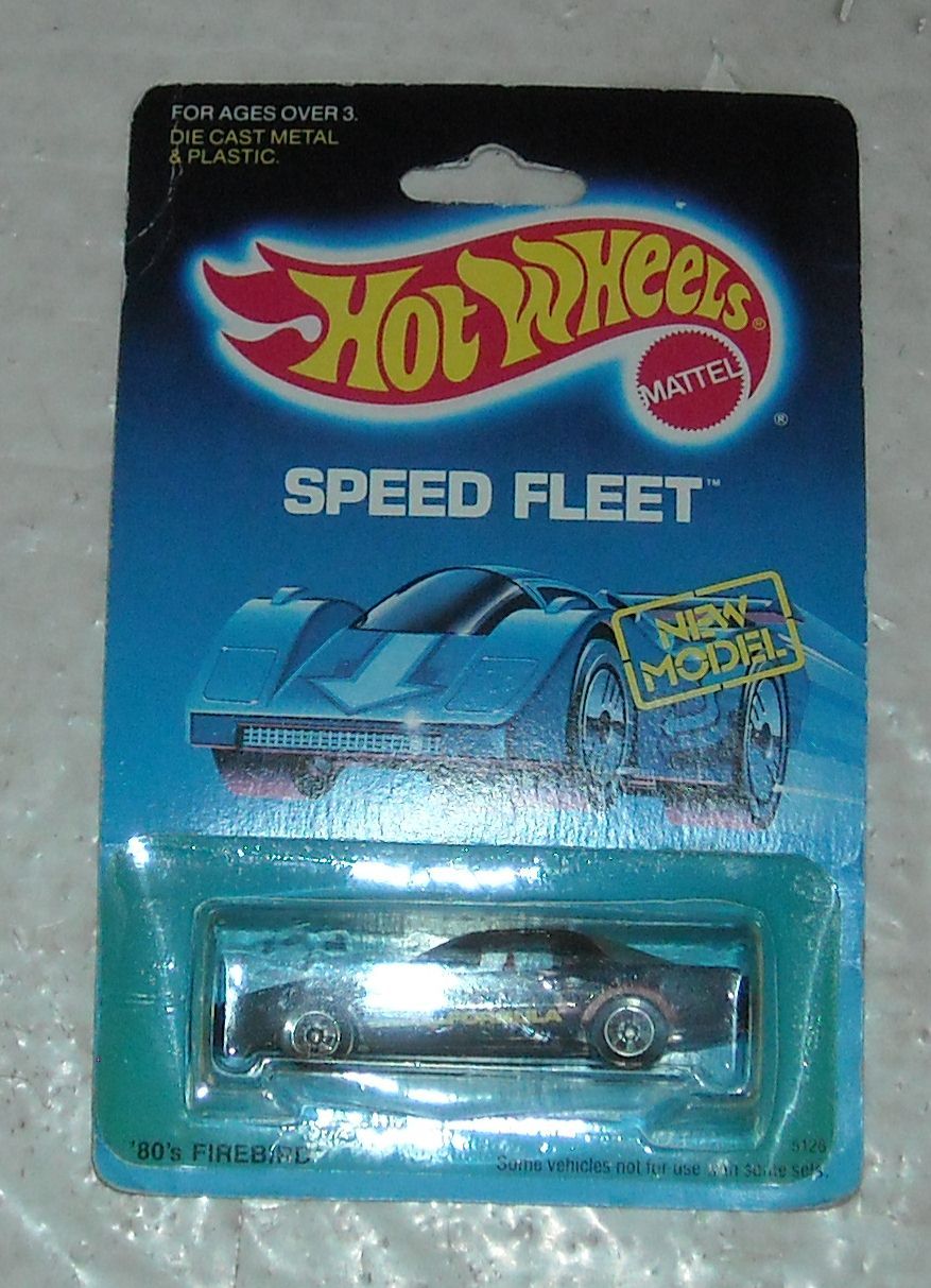 Mattel 1988 Hot Wheels New Model Speed Fleet 80s Firebird Diecast
