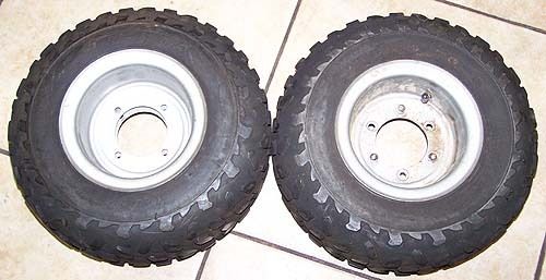 Nice Pair of Wanda Tire ATV Quad Tire 145 70 6