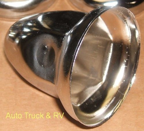 Lug Nut Covers 33 mm Flanged Semi Truck Wheel Rim Dress Up Kit
