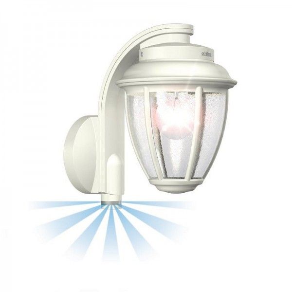 Steinel L 746 S weiss Aussenleuchte mit Bewegungsmelder Wandlampe