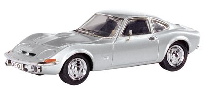 SCHUCO OPEL GT silber 05537 143