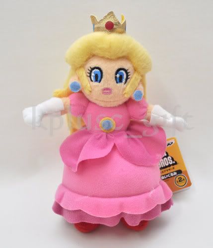 S76 Super Mario Plush Figure Doll Princess Peach 8