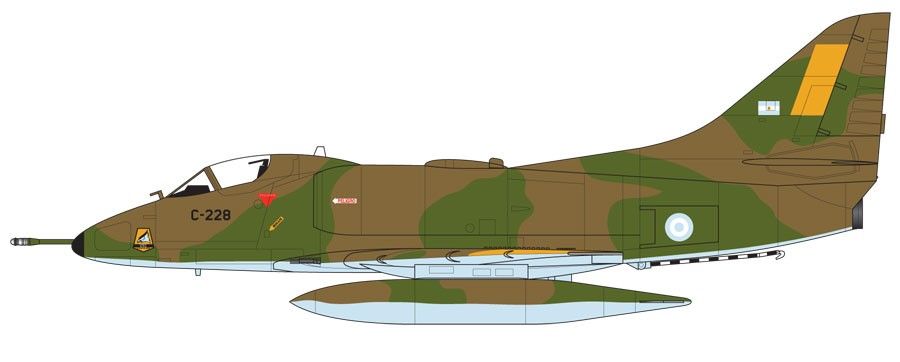 Harrier FRS, Airfix Flugzeug Modell Bausatz 172, A50134