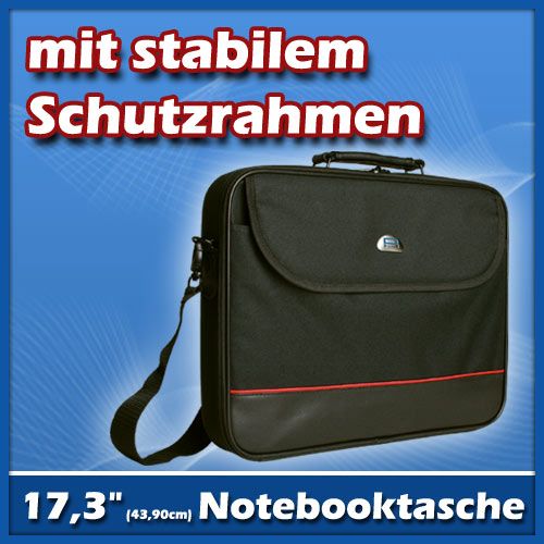 17,3 Zoll Notebooktasche + schnurlose optische Maus (2,4GHz)