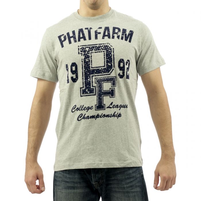 Phat Farm Herren T Shirt ,,PFS12TS002 305 College League Championship