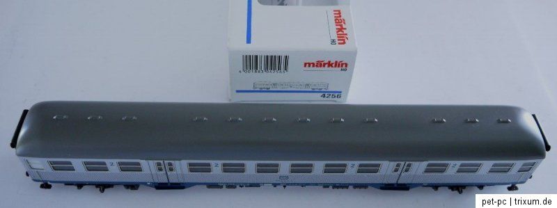 Märklin 4256 Nahverkehrswagen Silberling DB 2. Klasse   Spur HO   OVP