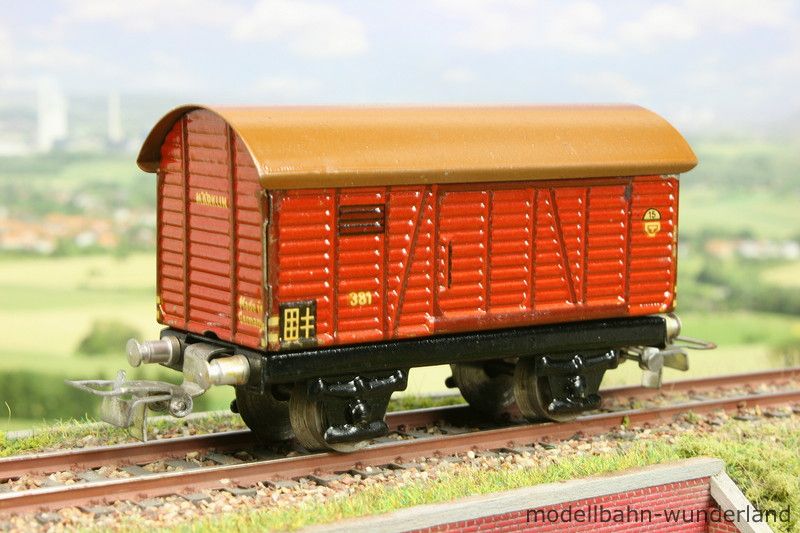 TOP Maerklin H0 00 381 Gedeckter Gueterwagen von 1940 1945 mit