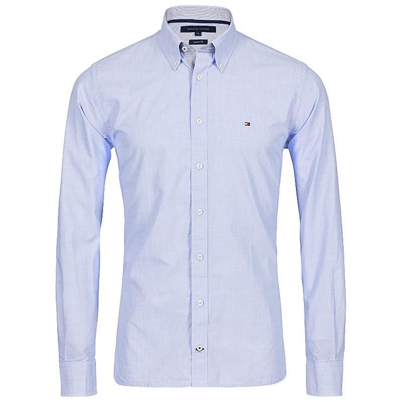 Tommy Hilfiger TH Herren Hemd Shirt STATEN FIL blau S , M , L , XL