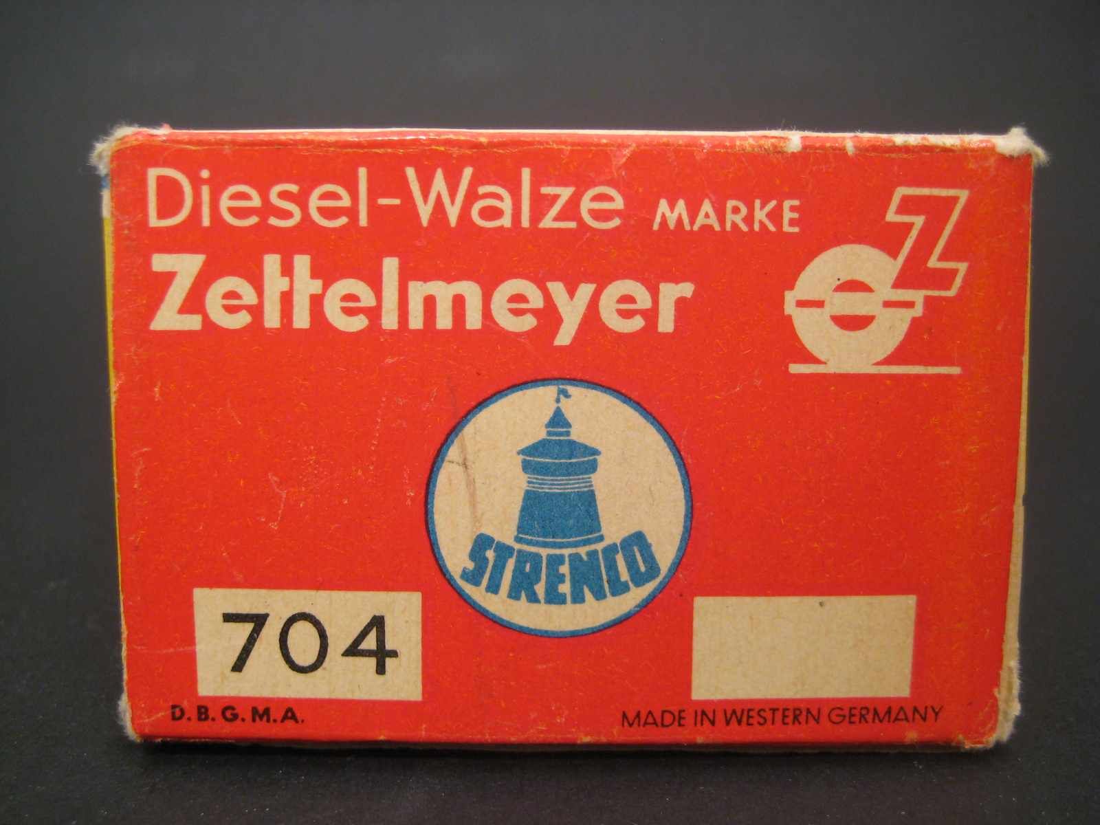 Strenco 704 Diesel Walze Zettelmeyer im OK Mint/Museal