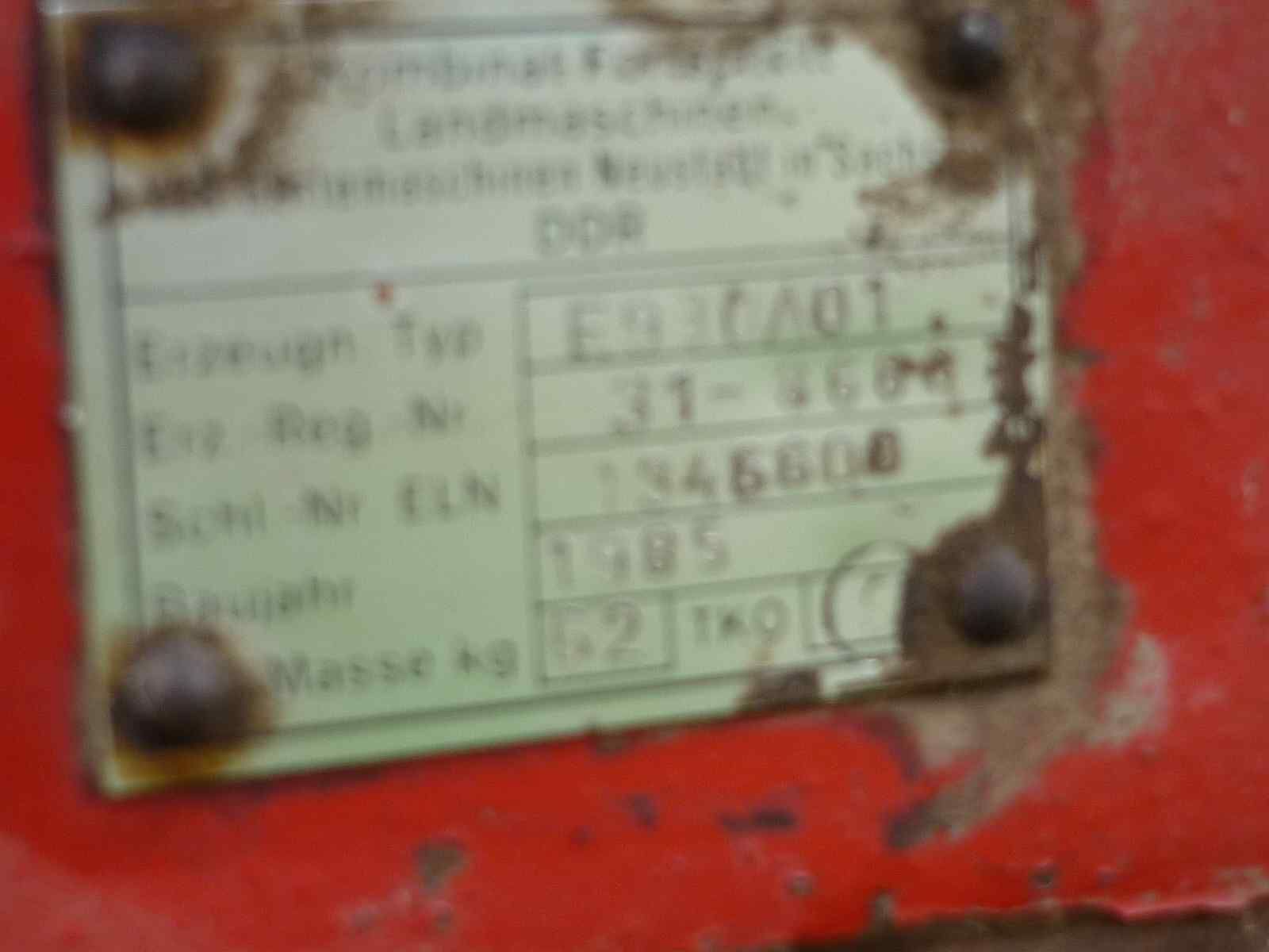 Fortschritt Einachser Mäher E 930