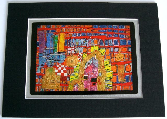 Poster Kunstdruck Bild Friedensreich Hundertwasser #978