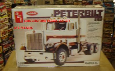 Plastic Model Kit 6657 Peterbilt 359 Vintage Tractor Truck 1 25